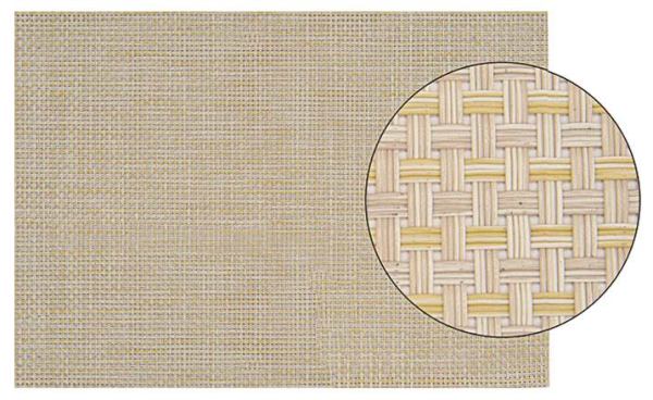 IDENA Platzset beige Kunststoff