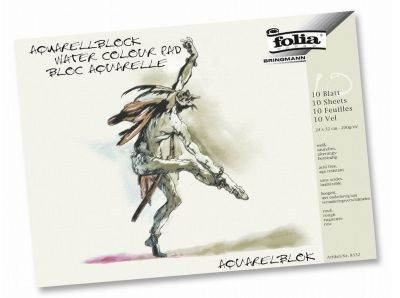 Aquarellblock DIN A4 10Bl, 200g