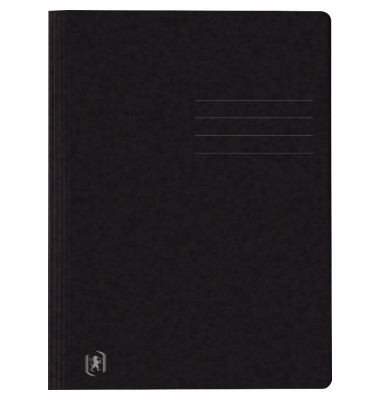 Oxford Top File + A4 Schnellhefter beidseitiges Beschriftungsfeld schwarz