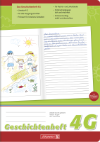 Geschichtenheft 4, linke Seite unliniert von Brunnen Geschichtenheft 4, linke Seite unliniert von Brunnen