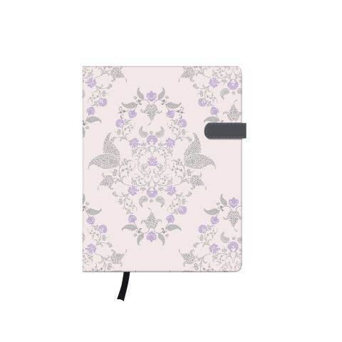 Herlitz Notizbuch Lady A6 96 Blatt liniert Dream Garden mit Leseband und Faltt