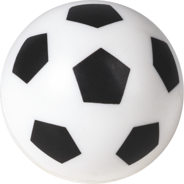 Brunnen Gummiball Flummi Fussball Ø 4 cm, 1 Stück