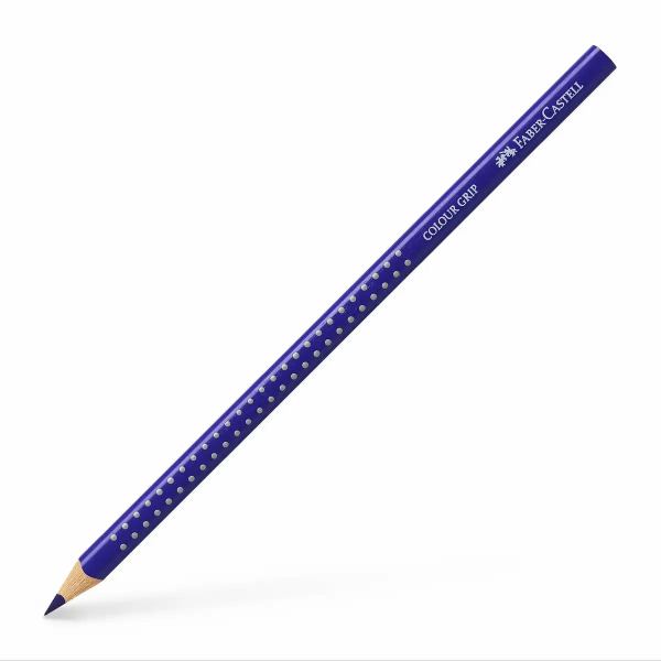 FABER-CASTELL Buntstift Colour Grip mit Namensfeld mauve **