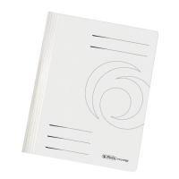 Herlitz Schnellhefter A4 - Manila-Karton - gebrauchsfertig gefaltet - Weiß Herlitz Schnellhefter A4 - Manila-Karton - gebrauchsfertig gefaltet - Weiß