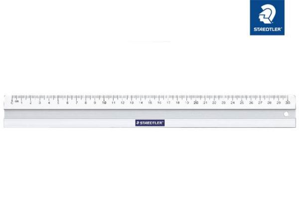 STAEDTLER Lineal 30 cm - Aluminium