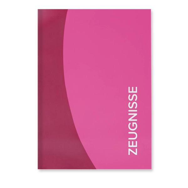Roth Zeugnismappe 12 Hüllen rosa DIN A4 **