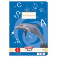 Herlitz Schulheft, A4, liniert, Lineatur 02, 16 Blatt **