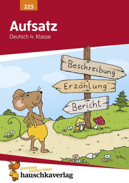 Aufsatz Deutsch 4. Klasse, A5- Heft