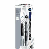 EBERHARD FABER Füller Set,  Rechts- & Linkshänder-Grau ** EBERHARD FABER Füller Set,  Rechts- & Linkshänder-Grau **