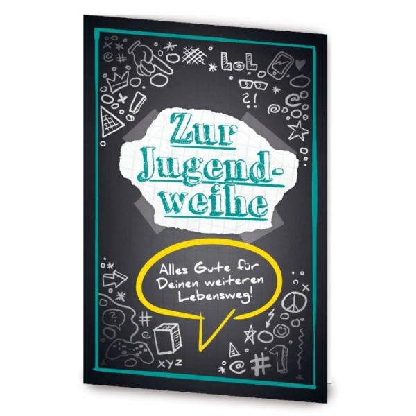 Trötsch Verlag Faltkarten "Zur Jugendweihe"