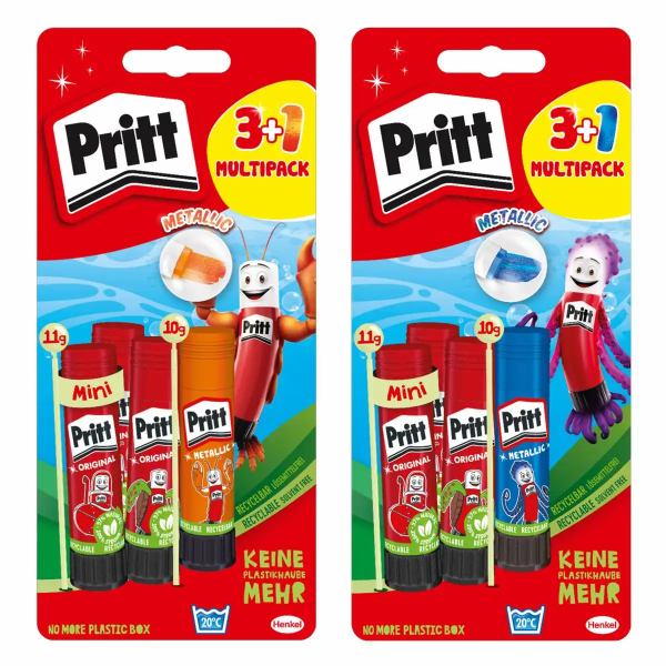PRITT Klebestift 3+1 - 11 g Multipack **