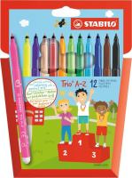 STABILO Trio A-Z 12er Filzstifte ** STABILO Trio A-Z 12er Filzstifte **