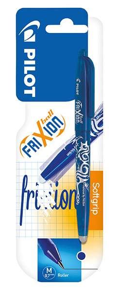 FriXion Ball M (0,7mm mittlere Spitze) radierbar - Blister