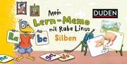 Mein Lern-Memo mit Rabe Linus - Silben Memo-Spiel für 1-4 Spieler, Einfach lernen mit Rabe Linus **