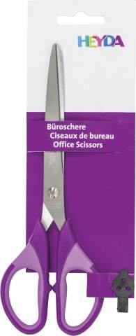 BRUNNEN Universalschere - Schere SoftTouch 18cm CC purple