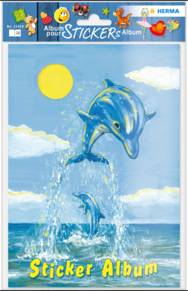 HERMA Stickeralbum A5, Der kleine Delfin