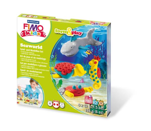 STAEDTLER Set Modelliermasse Fimo kids F&P Seaworld