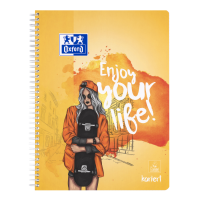 Oxford Limited Edition Skatergirl A4+ Collegeblock, Lineatur 28, 80 Blatt, Optik Paper® , Doppe Oxford Limited Edition Skatergirl A4+ Collegeblock, Lineatur 28, 80 Blatt, Optik Paper® , Doppe