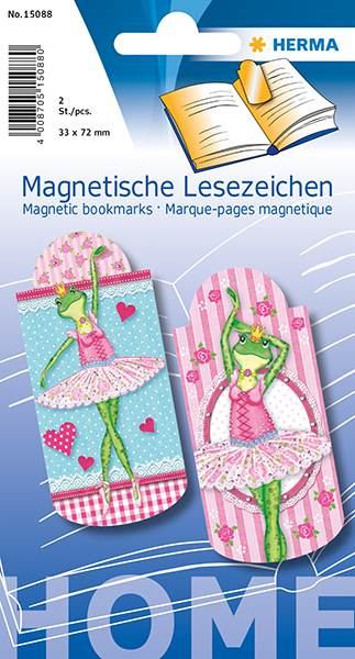 HERMA Magnetische Lesezeichen Froschballerina