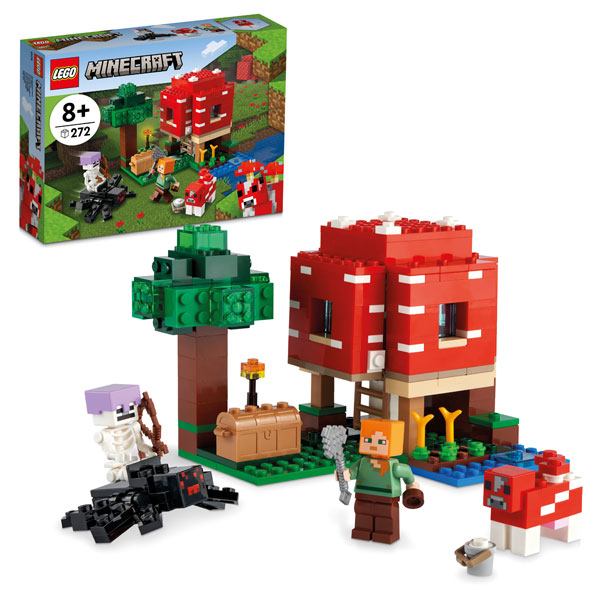 LEGO Minecraft Das Pilzhaus