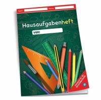 Trötsch Hausaufgabenheft A5 mit farbig hinterlegten Wochentagen - Tafel grün