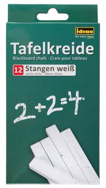 Tafelkreide weiß 12er Schachtel