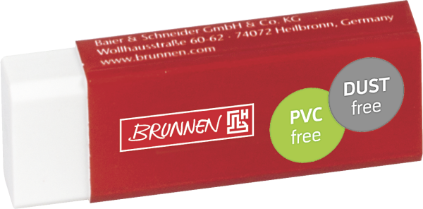 Brunnen Radierer Radiergummi, Dust free