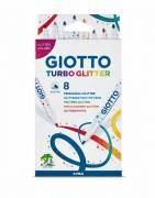 Iden GIOTTO Turbo Glitter K08 - Fasermaleretui 8 Farben