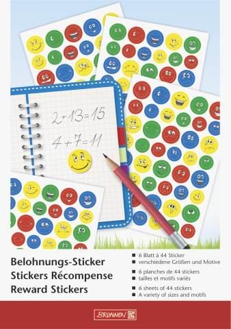 BRUNNEN Stickerblock Smiley A5