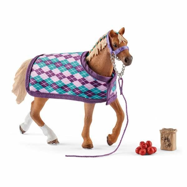 Schleich Horse Club Englisches Vollblut & Decke