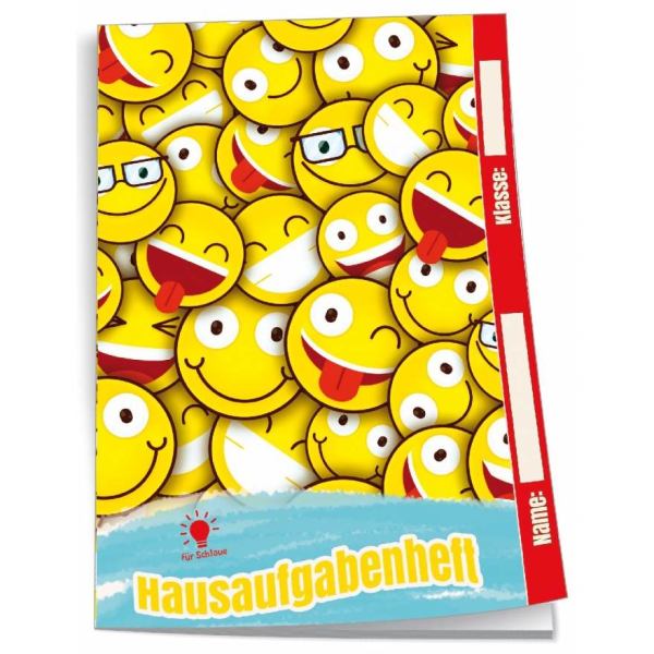 Trötsch Hausaufgabenheft A5 für Schlaue - Smile **