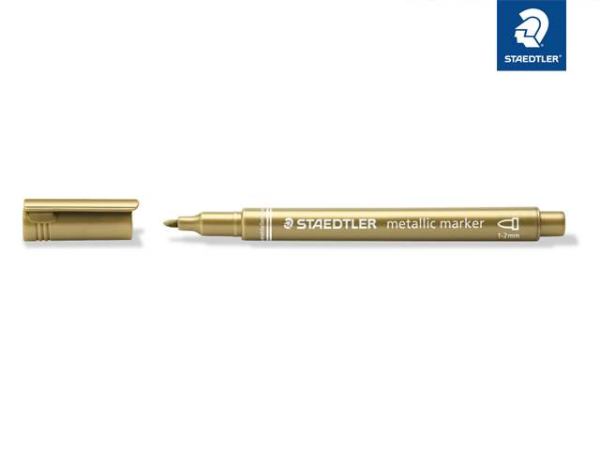 STAEDTLER Marker metallic gold