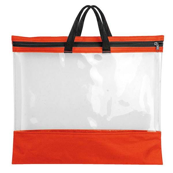 VELOBAG To Go, Zeichenmappe für A3, Textil und PVC-Folie, rot