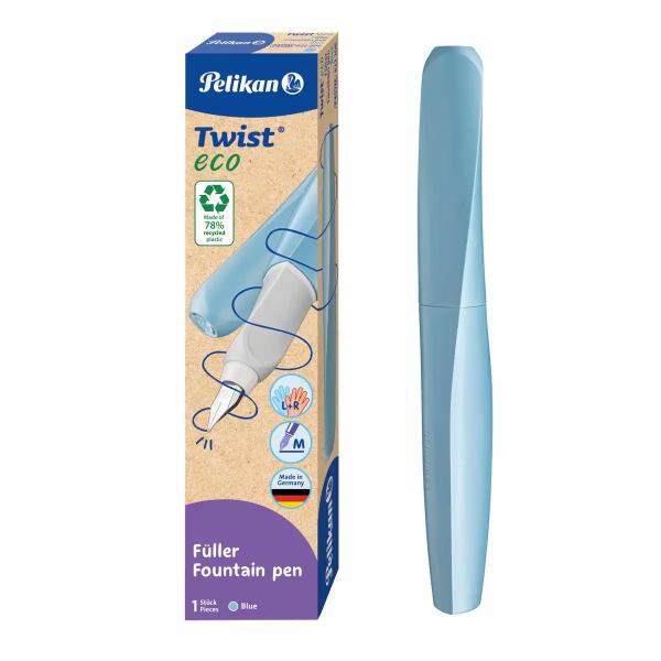 Pelikan Füllhalter Twist eco P457 blau Faltschachtel **