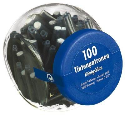 Pelikan Tintenpatronen-100/Glas Königsblau