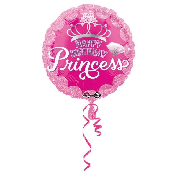 Amscan Princess - Krone & Diamant Folienballon