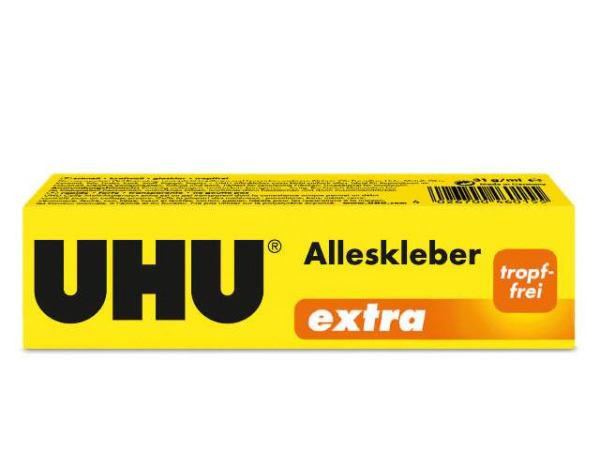 UHU Alleskleber extra tropffrei, Tube mit 31 g