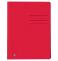 Oxford Top File + A4 Schnellhefter beidseitiges Beschriftungsfeld rot