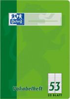 Oxford Vokabelheft A4, Lineatur 53, Lieferumfang 1 Stück Oxford Vokabelheft A4, Lineatur 53, Lieferumfang 1 Stück