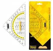 Geo-Dreieck/ Geometrie-Dreieck, 22 cm mit Griff