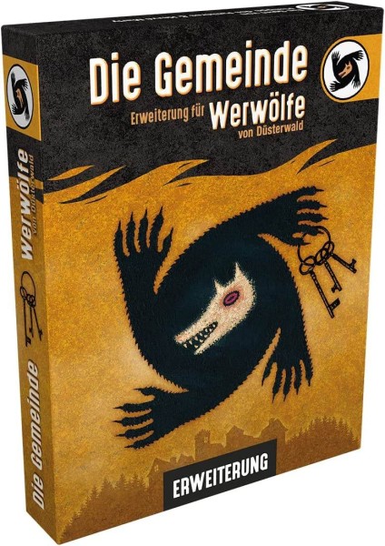 Asmodee- Werwölfe von Düsterwald – Die Gemeinde - Erweiterung