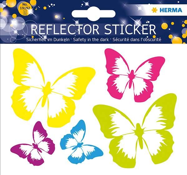 HERMA Reflektor - Sticker Schmetterlinge
