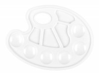 Idena Mischpalette mit Griffloch Idena Mischpalette mit Griffloch