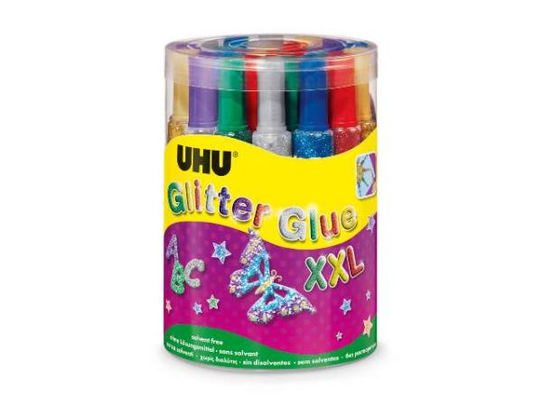 UHU glitter glue 20ml mix