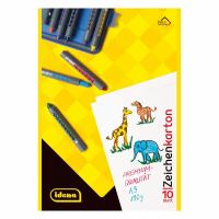 Idena Zeichenkarton 10 Blatt 190g/m² DIN A3 ** Idena Zeichenkarton 10 Blatt 190g/m² DIN A3 **