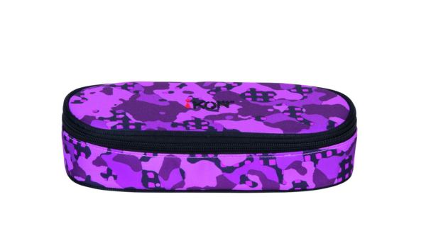 iKON Pencil Case Purple Camouflage