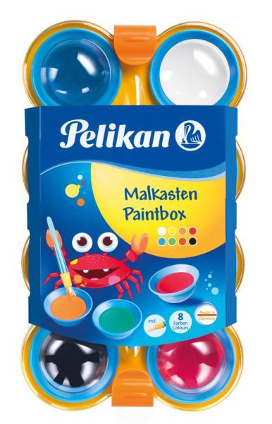Pelikan Malkasten mini-friends 755/8 8 Farben