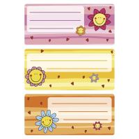 HERMA Schuletiketten Blumengesichter HERMA Schuletiketten Blumengesichter
