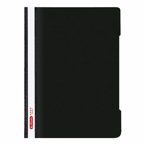 Schnellhefter Schwrz , A4 Plastik Quality, von Herlitz **