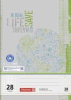 BRUNNEN Heft A4 16 Bl Lineatur 28 Recycling BRUNNEN Heft A4 16 Bl Lineatur 28 Recycling